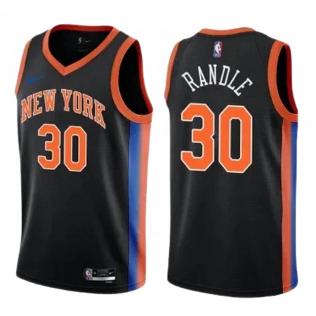 Maillot Basket Homme New York Knicks Julius Randle 30 2022-23 Nike City Edition Swingman